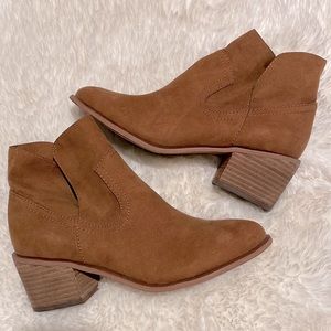 Madden Girl Houston Brown Booties 8.5